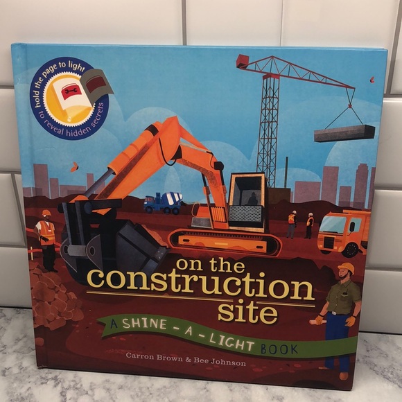 On the Construction Site Shine-a-light Book - Picture 1 of 4
